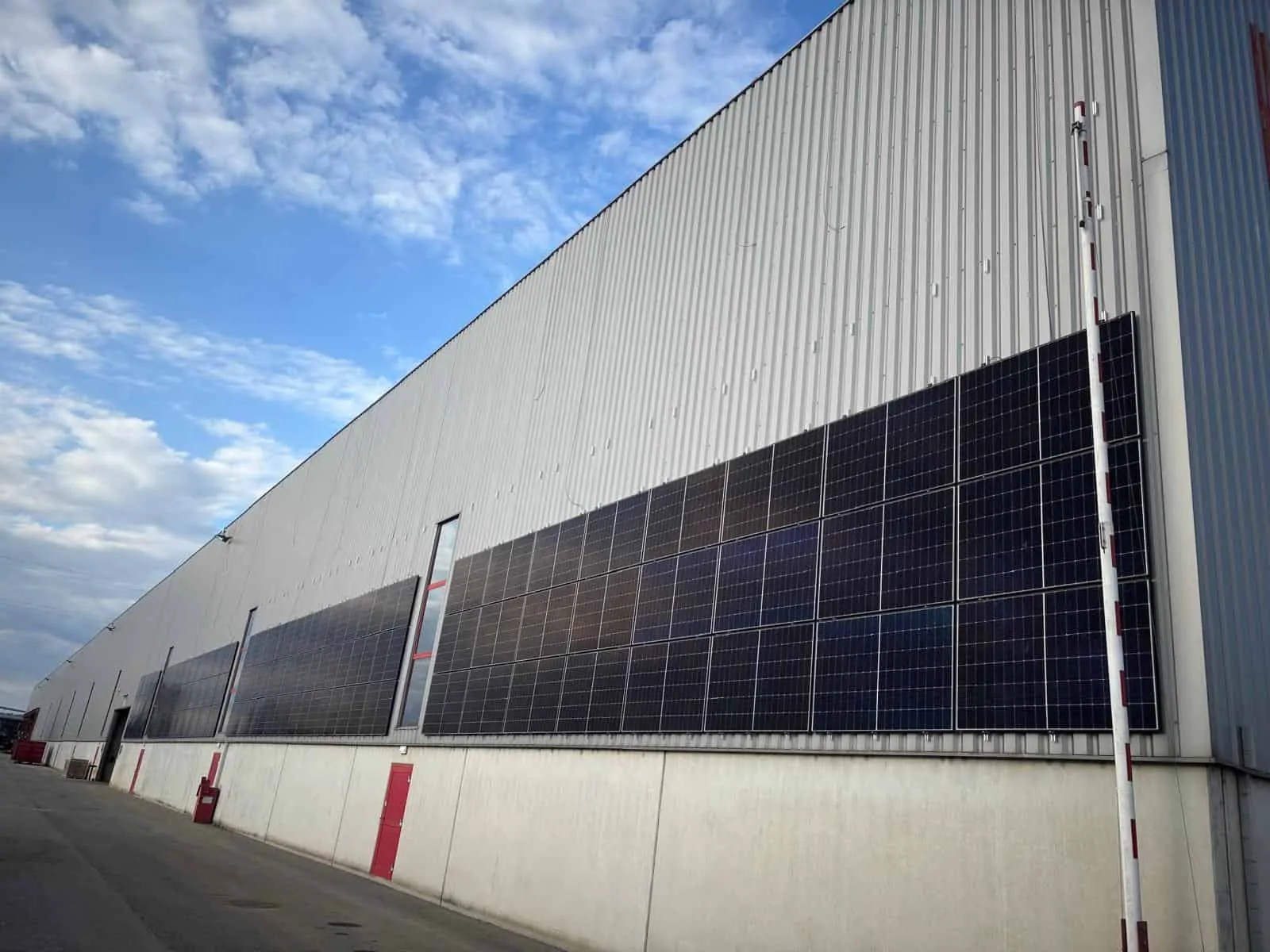 BIPV System – Solar Façade Project, Germany