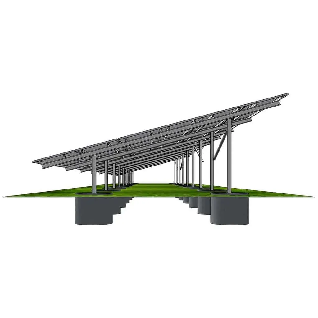 Ground Mount Solar with Ballast – Flexible, Reliable, and Eco-Friendly Ballasted ground mount solar