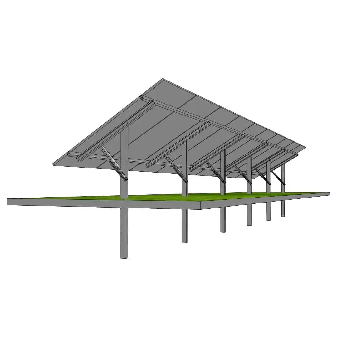 Ground Mounted Solar Panels 1P-10 (2) Ground Mounted Solar Panels 1P-10