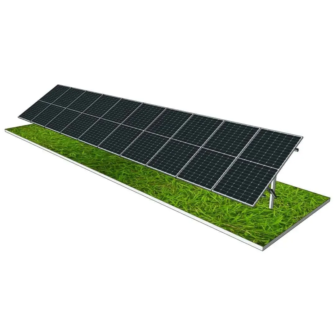 Ground Mounted Solar Panels 1P-10 (4) Ground Mounted Solar Panels 1P-10