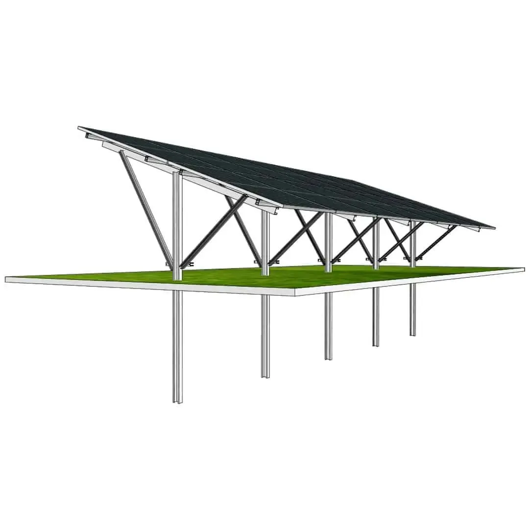 Ground Mounted Solar Panels 2P-7 (6) Ground Mounted Solar Panels 2P-7