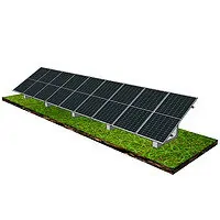 Ground mount PV systems 1P-9, concrete pier (2) Ground mount PV systems 1P-9, concrete pier