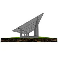 Ground mount PV systems 1P-9, concrete pier (4) Ground mount PV systems 1P-9, concrete pier