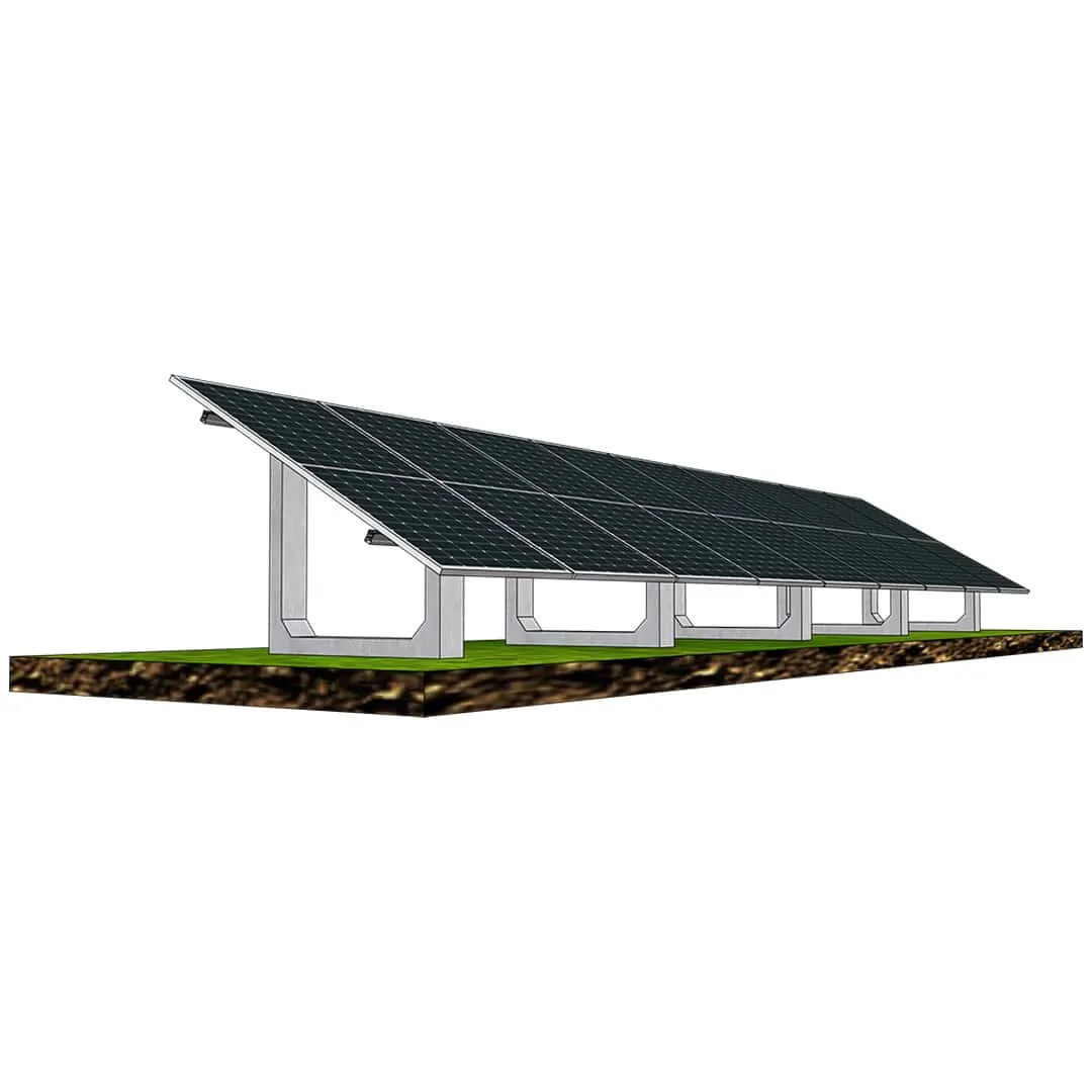 Ground mount PV systems 1P-9, concrete pier (5) Ground mount PV systems 1P-9, concrete pier