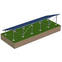 Ground mount PV systems 2P-10, concrete pier (1) Ground mount PV systems 2P-10, concrete pier