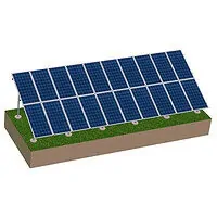 Ground mount PV systems 2P-10, concrete pier (10) Ground mount PV systems 2P-10, concrete pier