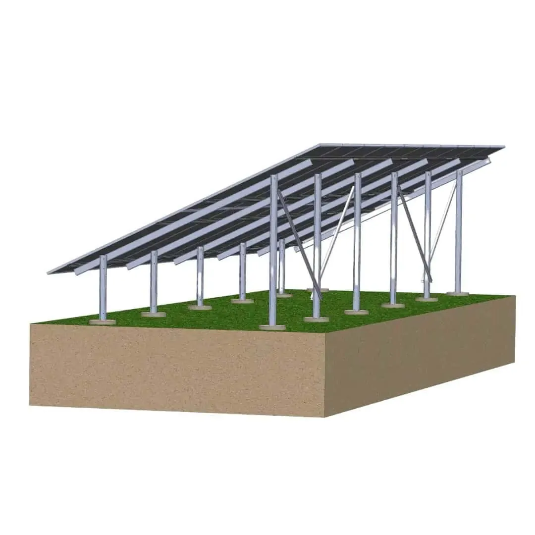 Ground mount PV systems 2P-10, concrete pier (3) Ground mount PV systems 2P-10, concrete pier