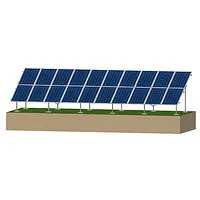 Ground mount PV systems 2P-10, concrete pier (4) Ground mount PV systems 2P-10, concrete pier