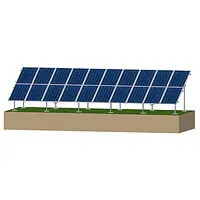 Ground mount PV systems 2P-10, concrete pier (6) Ground mount PV systems 2P-10, concrete pier