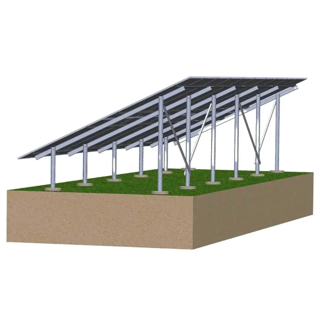 Ground mount PV systems 2P-10, concrete pier (7) Ground mount PV systems 2P-10, concrete pier
