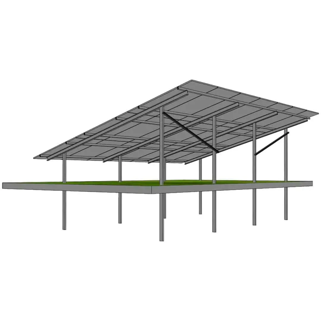 Ground mount solar racking systems 3P-7 (2) Ground mount solar racking systems 3P-7