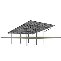 Ground mount system kit 4P-7 (2) Ground mount system kit 4P-7