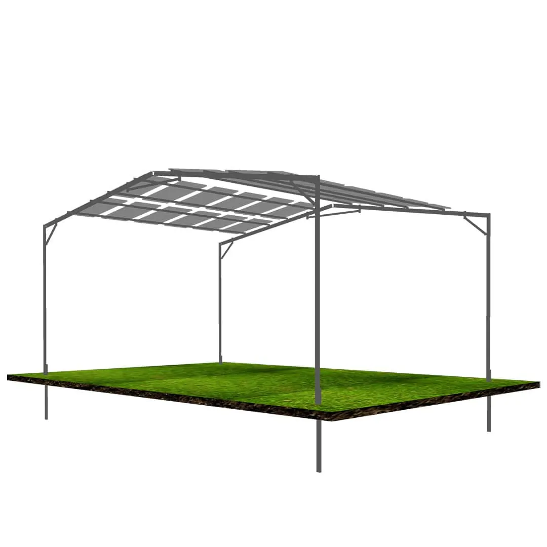 Ground mount systems Agrivoltaics PV 2P-6 (1) Ground mount systems Agrivoltaics PV 2P-6