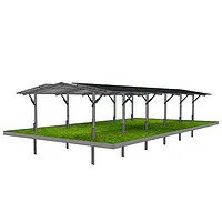 Ground mounted pv panels 1P-10 AgroPV (1) Ground mounted pv panels 1P-10 AgroPV