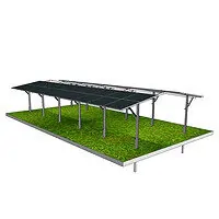 Ground mounted pv panels 1P-10 AgroPV (6) Ground mounted pv panels 1P-10 AgroPV
