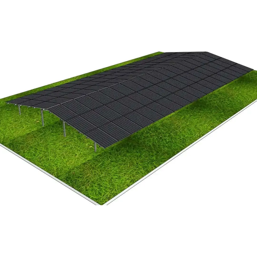 Ground mounted pv panels 3P-18 East-West (1) Ground mounted pv panels 3P-18 East-West