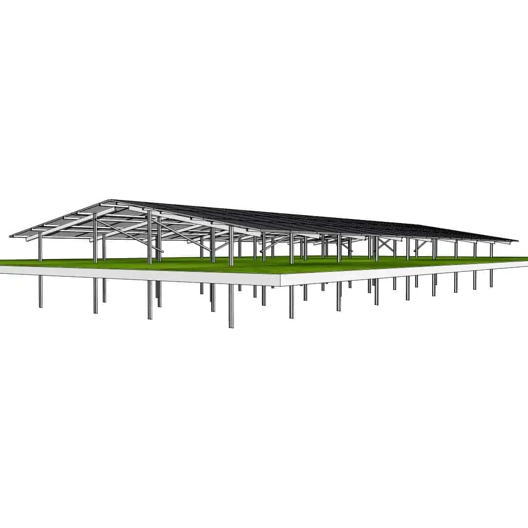 Ground mounted pv panels 3P-18 East-West (7) Ground mounted pv panels 3P-18 East-West