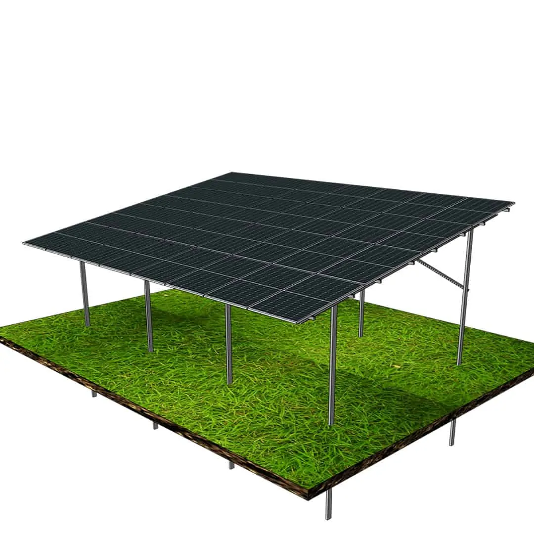 Ground mounted pv panels kit 4P-8 (2) Ground mounted pv panels kit 4P-8
