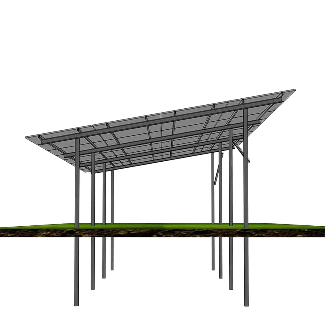 Ground mounted pv panels kit 4P-8 (4) Ground mounted pv panels kit 4P-8