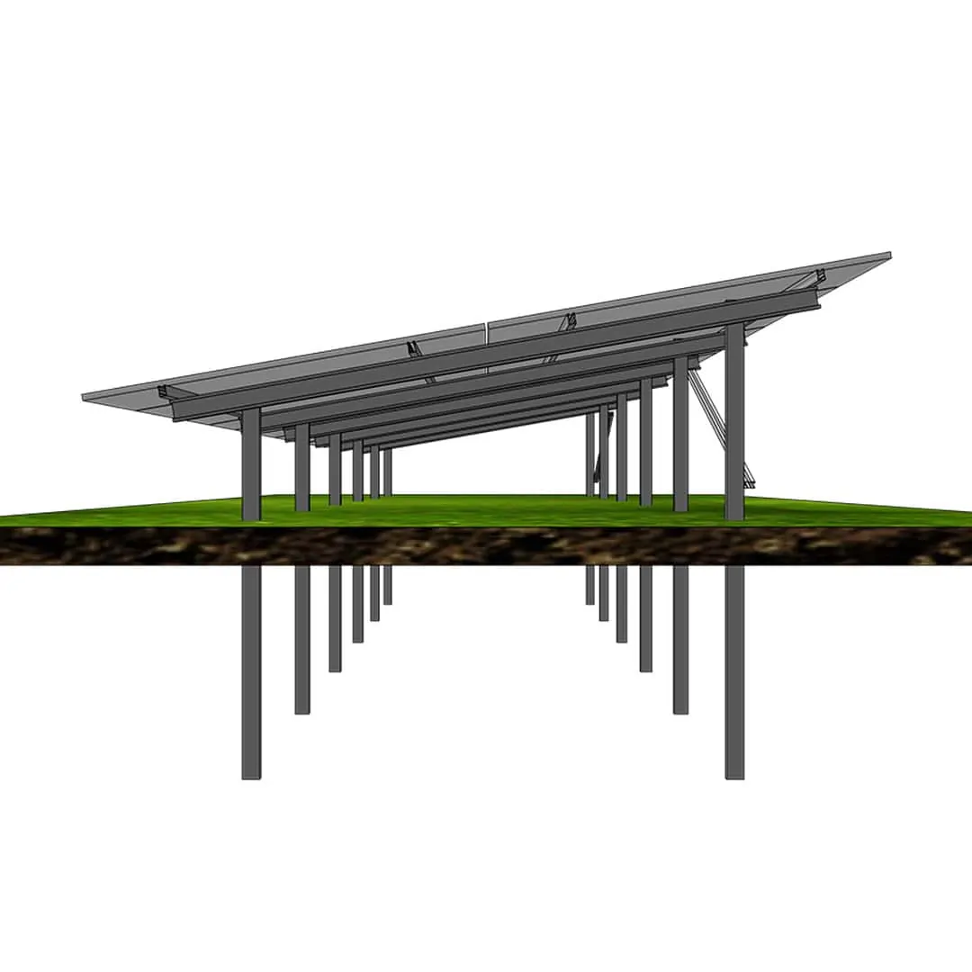 Ground mounted solar panel kits 2P-10 (4) Ground mounted solar panel kits 2P-10
