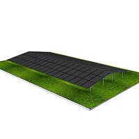 Ground mounted solar panel kits 3P-18 East-West (1) Ground mounted solar panel kits 3P-18 East-West