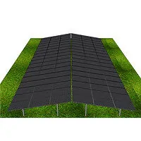 Ground mounted solar panel kits 3P-18 East-West (2) Ground mounted solar panel kits 3P-18 East-West