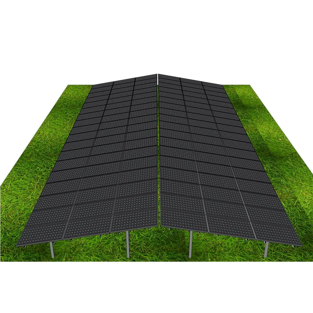 Ground mounted solar panel kits 3P-18 East-West (2) Ground mounted solar panel kits 3P-18 East-West