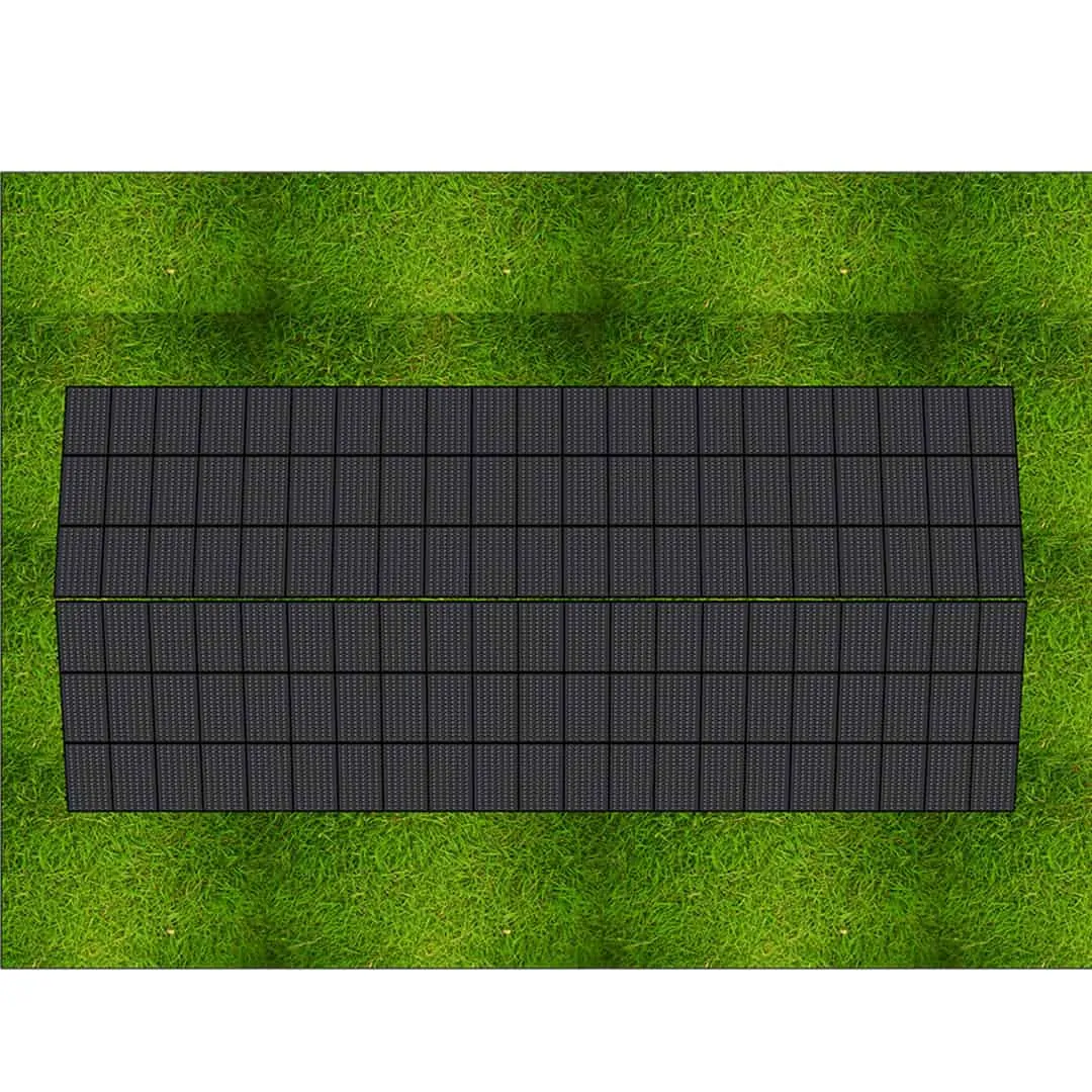 Ground mounted solar panel kits 3P-21 East-West (4) Ground mounted solar panel kits 3P-21 East-West