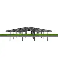Ground mounted solar panel kits 3P-21 East-West (5) Ground mounted solar panel kits 3P-21 East-West