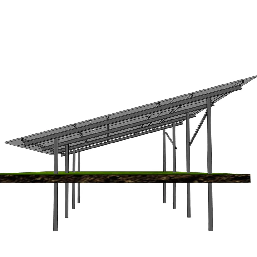 Ground mounted solar panel kits 3P-7 (4) Ground mounted solar panel kits 3P-7
