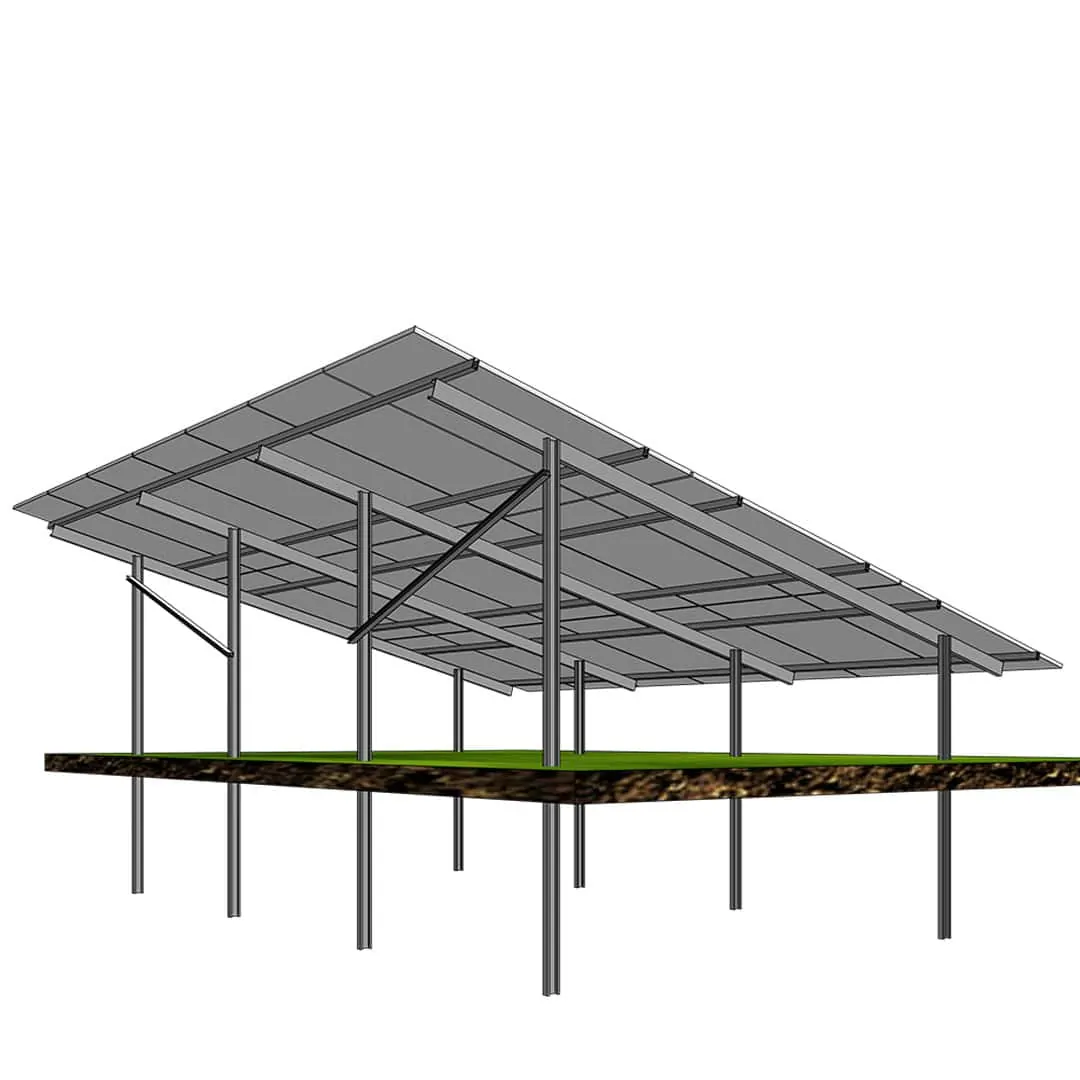 Ground mounted solar panel kits 3P-7 (6) Ground mounted solar panel kits 3P-7
