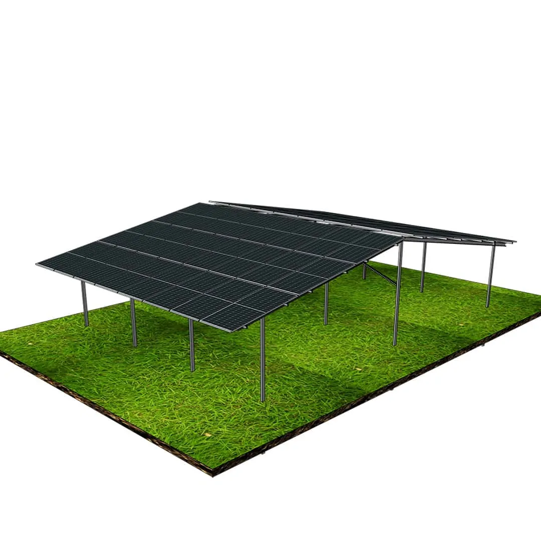 Ground mounted solar panel kits 3P-8 East-West (2) Ground mounted solar panel kits 3P-8 East-West