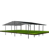 Ground mounted solar panel kits 3P-8 East-West (5) Ground mounted solar panel kits 3P-8 East-West