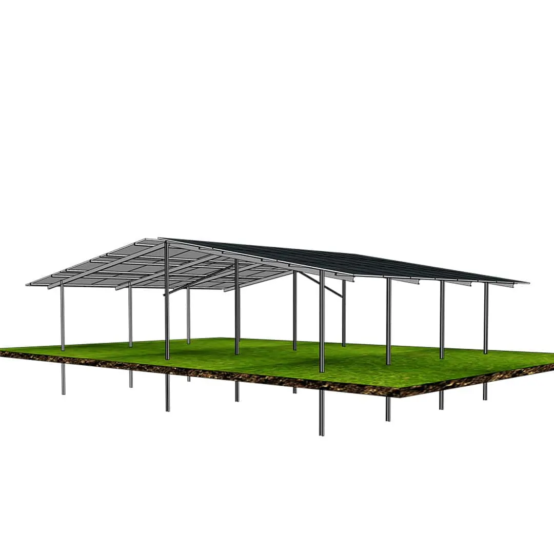 Ground mounted solar panel kits 3P-8 East-West (5) Ground mounted solar panel kits 3P-8 East-West