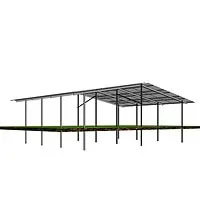 Ground mounted solar panel kits 3P-8 East-West (6) Ground mounted solar panel kits 3P-8 East-West