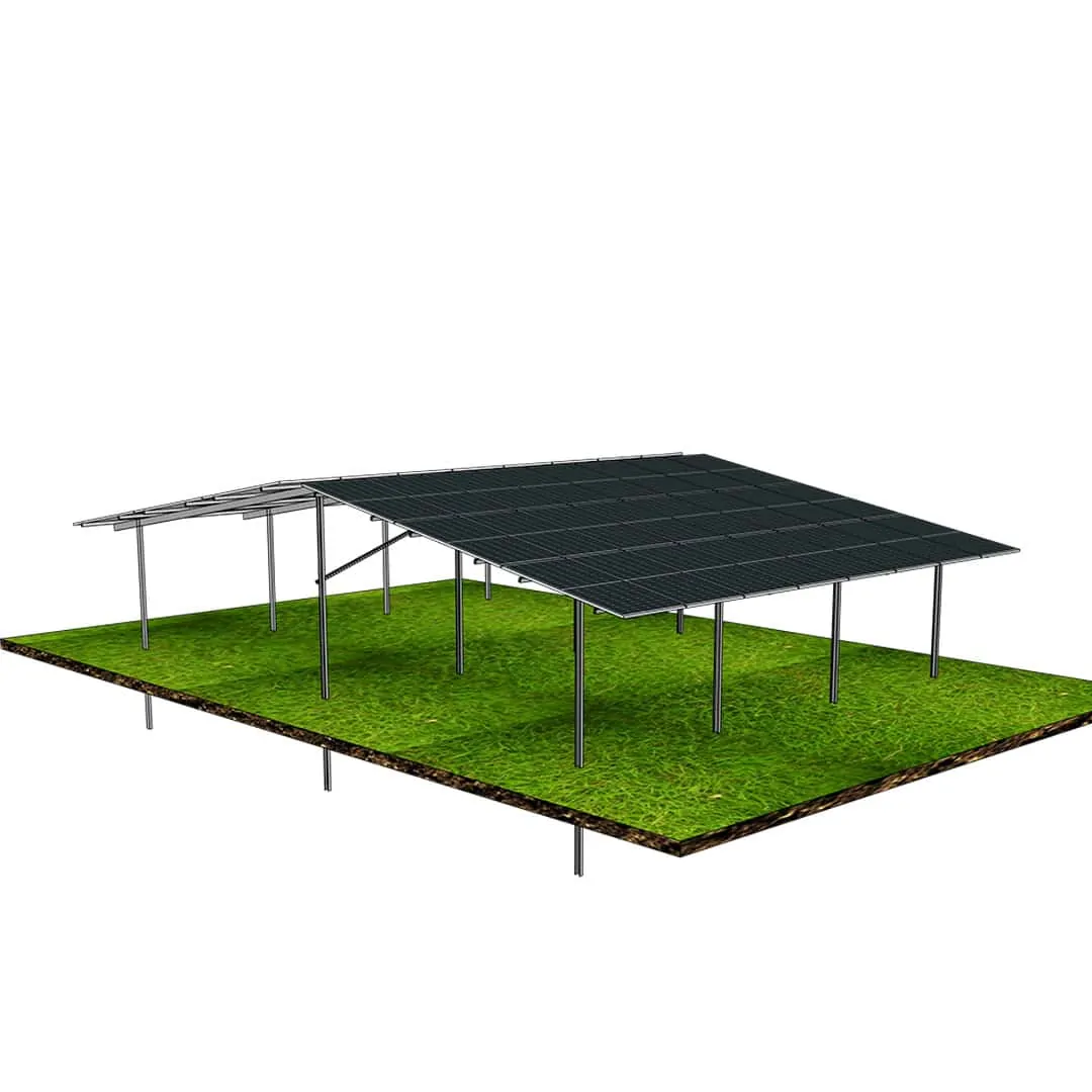 Ground mounted solar panel kits 3P-8 East-West (7) Ground mounted solar panel kits 3P-8 East-West