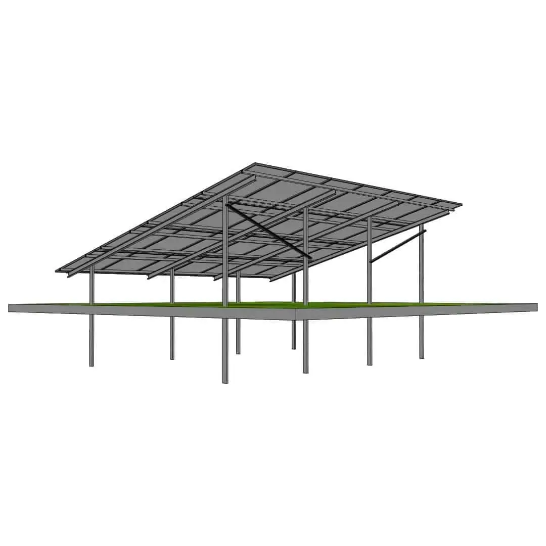 Ground mounted solar systems 4P-7 East-West (2) Ground mounted solar systems 4P-7 East-West