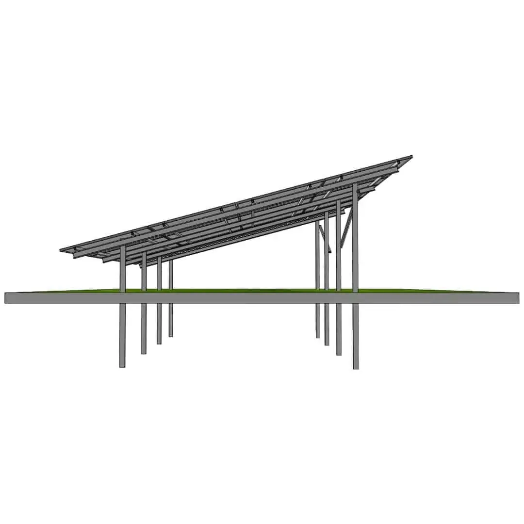 Ground mounted solar systems 4P-7 East-West (5) Ground mounted solar systems 4P-7 East-West