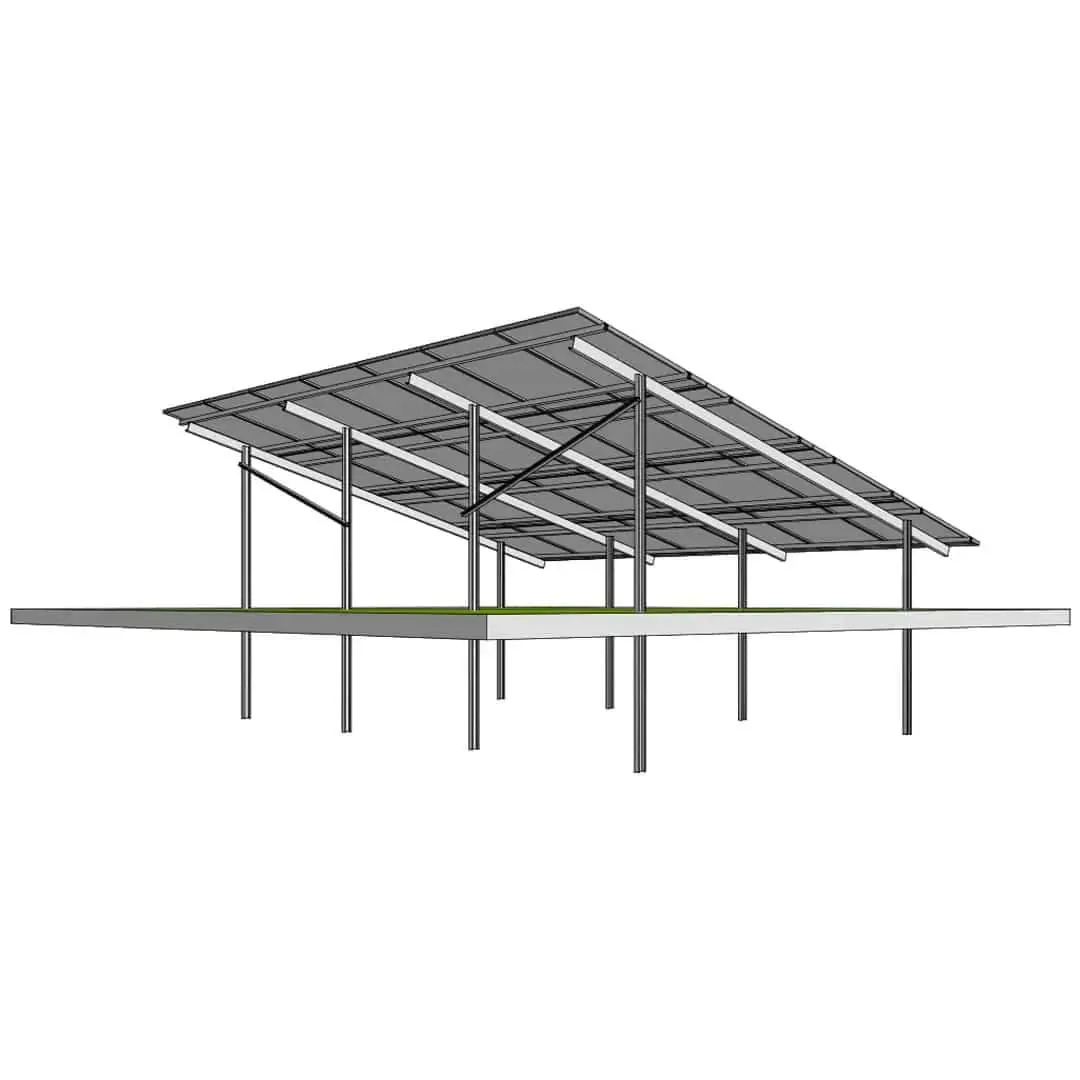 Ground mounted solar systems 4P-7 East-West (7) Ground mounted solar systems 4P-7 East-West