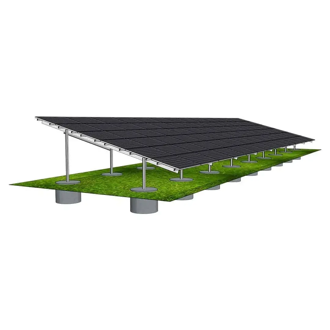 Ground mounted solar systems 6L-14, Concrete pier (1) Ground mounted solar systems 6L-14, Concrete pier