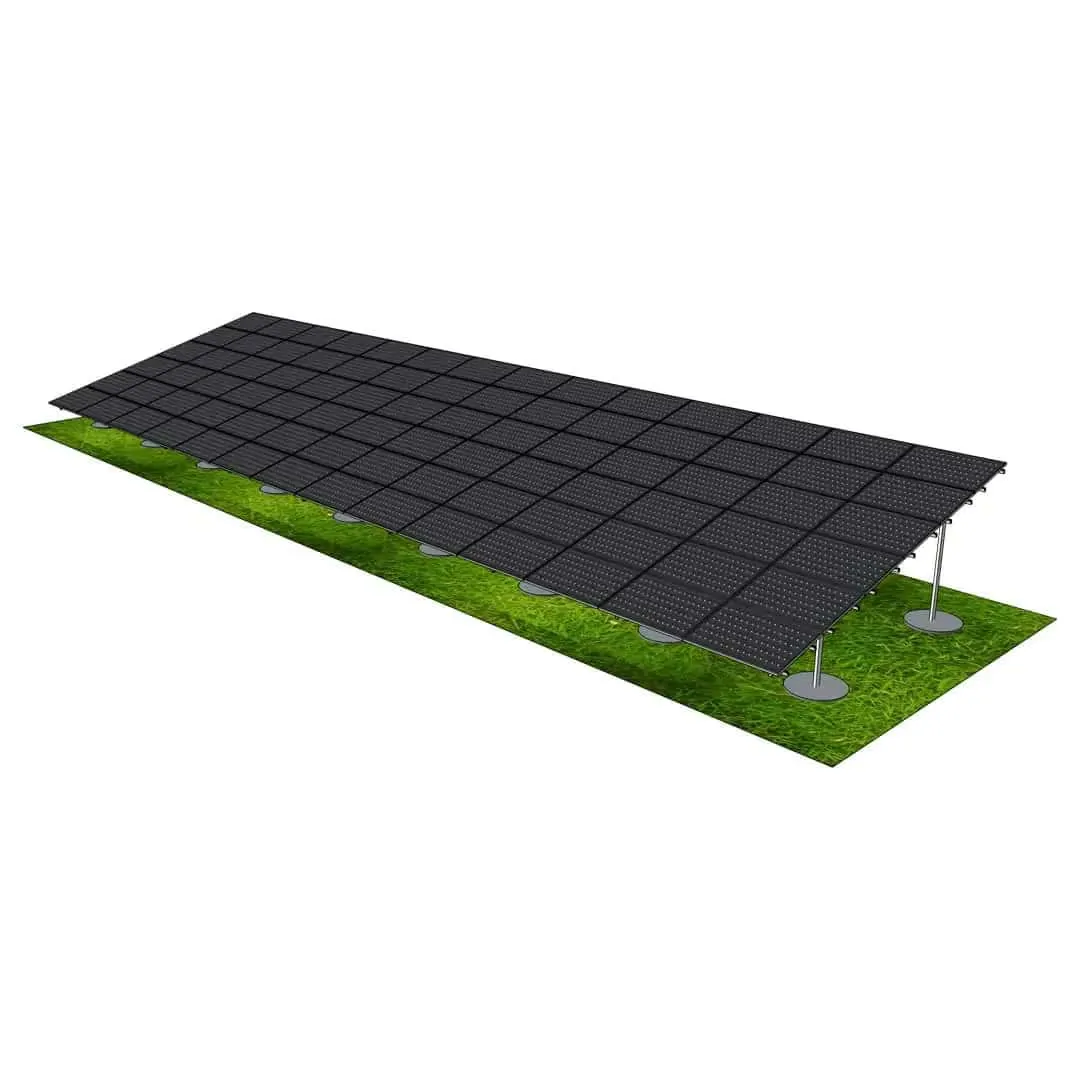 Ground mounted solar systems 6L-14, Concrete pier (4) Ground mounted solar systems 6L-14, Concrete pier