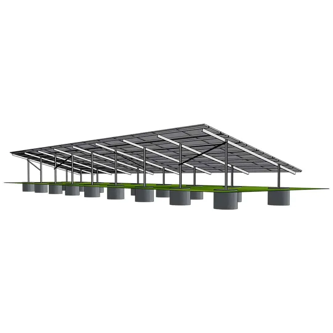 Ground mounted solar systems 6L-14, Concrete pier (8) Ground mounted solar systems 6L-14, Concrete pier