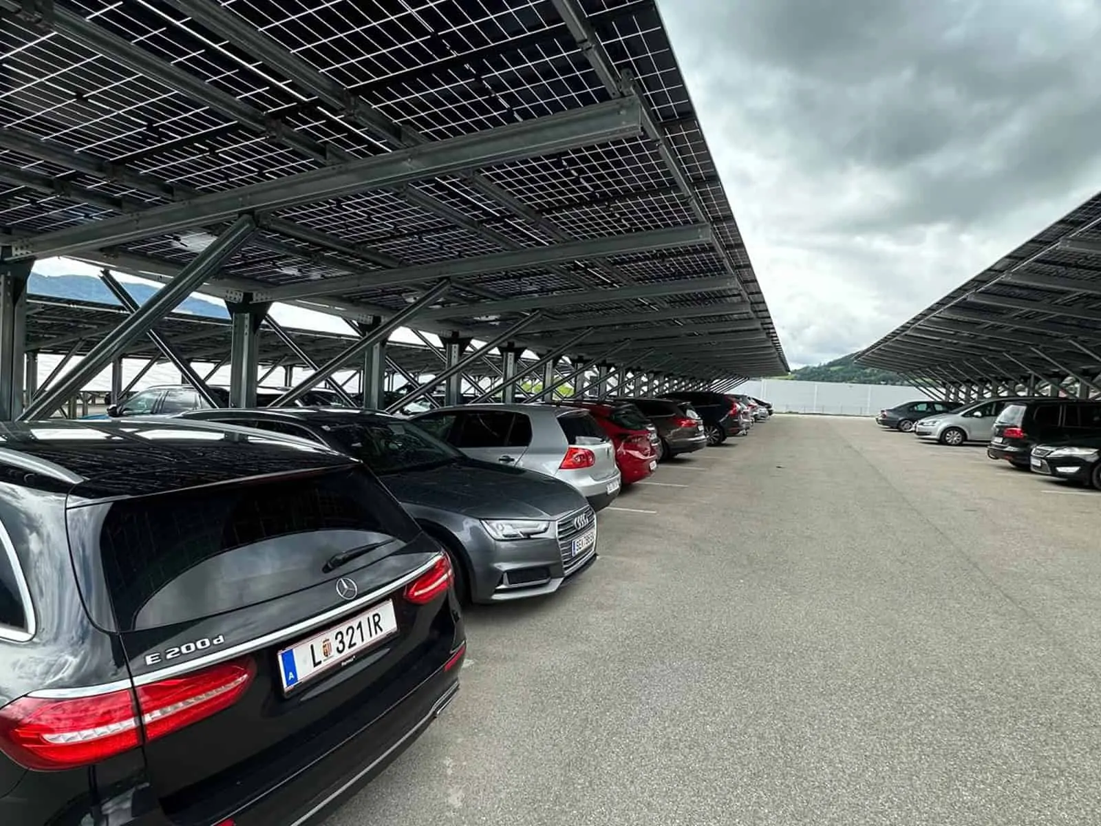Photovoltaic Carport – Austria