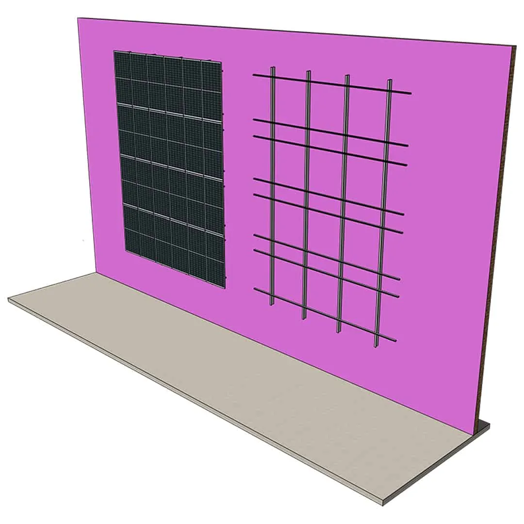 Photovoltaic facade system 1P-6 (2) Photovoltaic facade system 1P-6