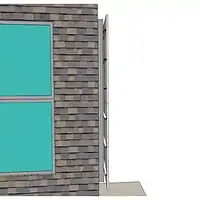 Photovoltaic facade system 2P-3 Wall (5) Photovoltaic facade system 2P-3 Wall