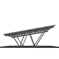 Solar Panel Carport 6P-6 Single Row (4) Solar Panel Carport 6P-6 Single Row