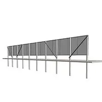 Solar Panel Fence 1P-15 (1) Solar Panel Fence 1P-15