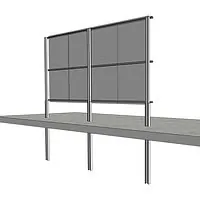 Solar Panel Fence 1P-4 (1) Solar Panel Fence 1P-4