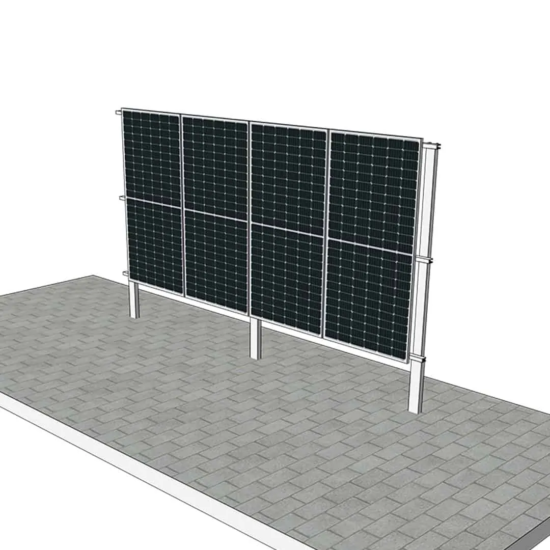 Solar Panel Fence 1P-4 (2) Solar Panel Fence 1P-4