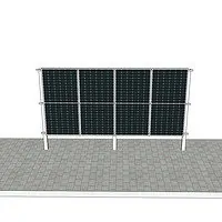 Solar Panel Fence 1P-4 (3) Solar Panel Fence 1P-4